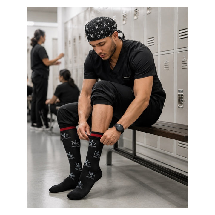 Mercyluxe Premium Compression Socks – 20–30 mmHg